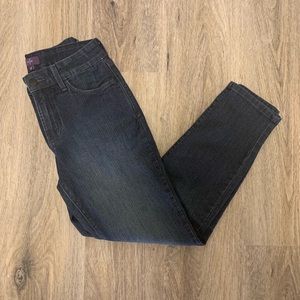 NYDJ Dark Wash Petite Straight Leg Jean